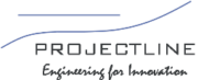 logo progect line trasparente dark